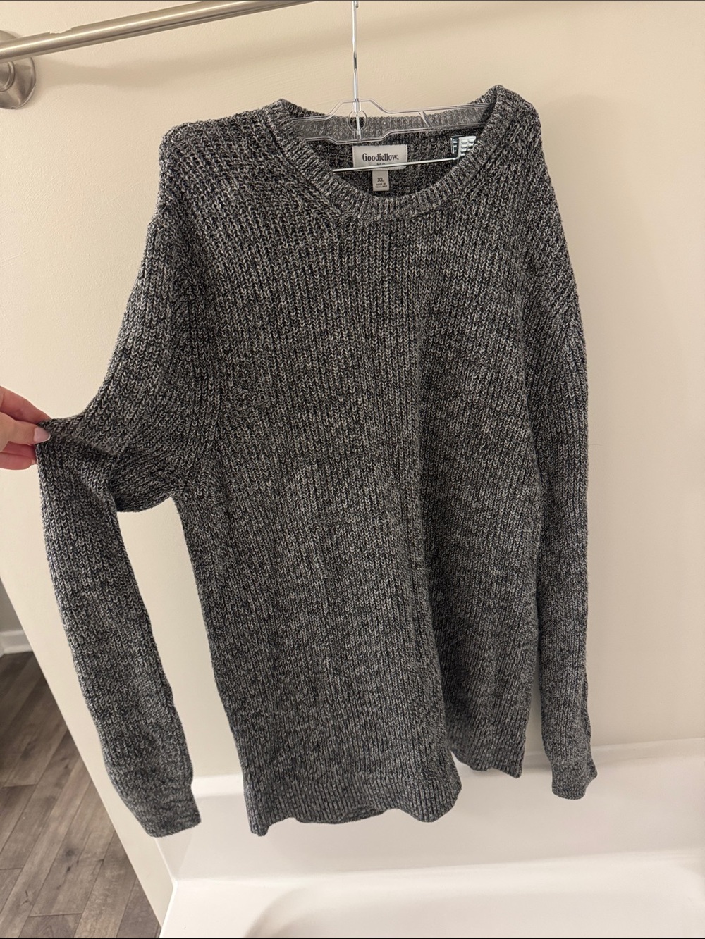 Goodfellow & Co Charcoal Marled Crewneck Sweater